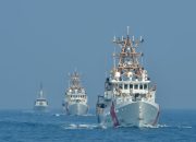Photex Navy Force SGS 26, TNI AL dan Unsur Maritim Amerika Serikat Tampilkan Formasi Laut
