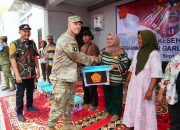 Dankodiklat TNI Tinjau Bakti Kesehatan Dan Bakti Sosial SGS 2026 Di Martapura