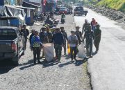 HUT TNI Ke-81 Tahun 2026, Kodim 1714/Puncak Jaya : TNI Peduli Sampah Bersama Masyarakat 