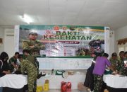 Sambut HUT TNI ke-81, Kodim 1710/Mimika Gelar Bakti Kesehatan