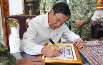 Kapuskes TNI Anjangsana ke Sesepuh TNI, Perkuat Nilai Sapta Marga dan Sumpah Prajurit