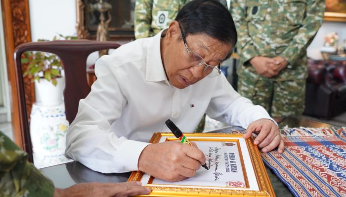 Kapuskes TNI Anjangsana ke Sesepuh TNI, Perkuat Nilai Sapta Marga dan Sumpah Prajurit